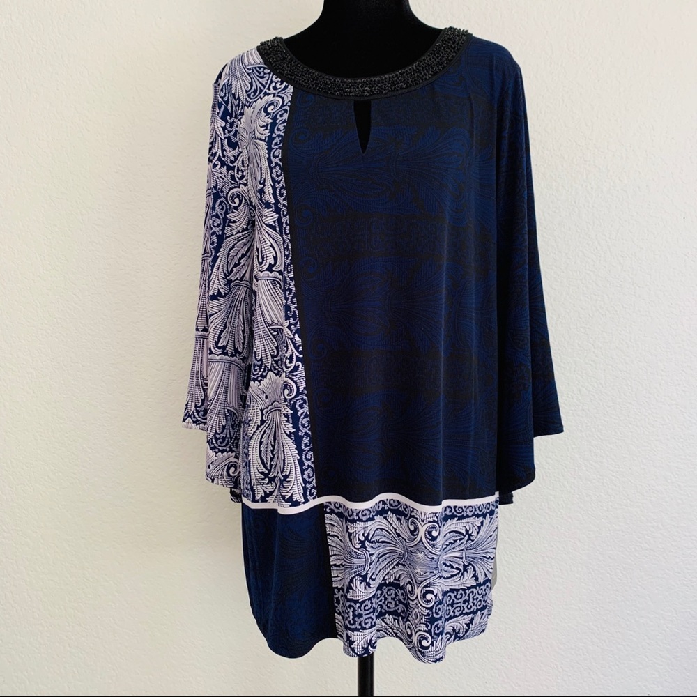 New Alfani women’s blouse tunic size L